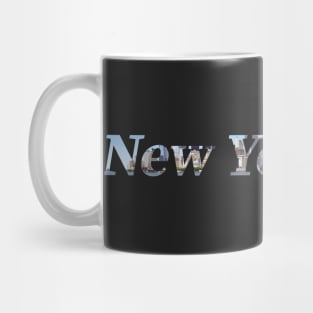 New York City Text 2 Mug